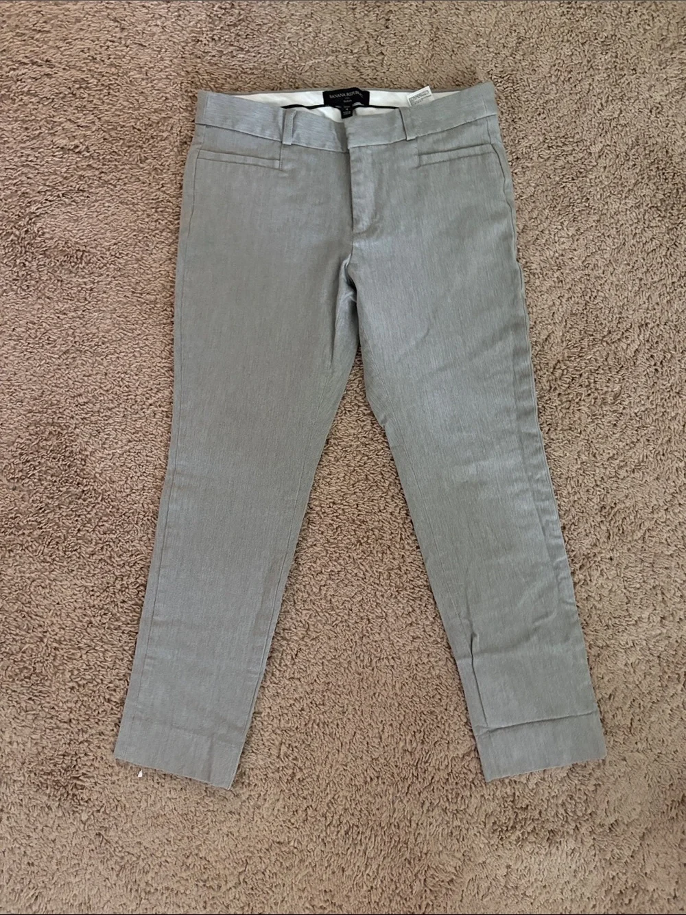 Banana Republic Slim Fit Light Gray Women’s